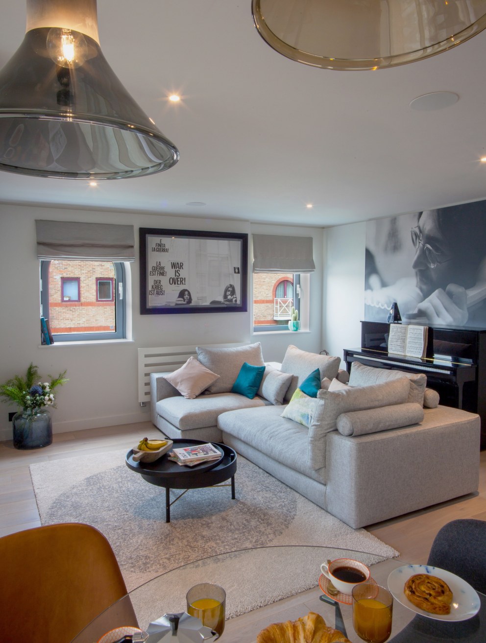 Fulham Riverside | Sofa area | Interior Designers